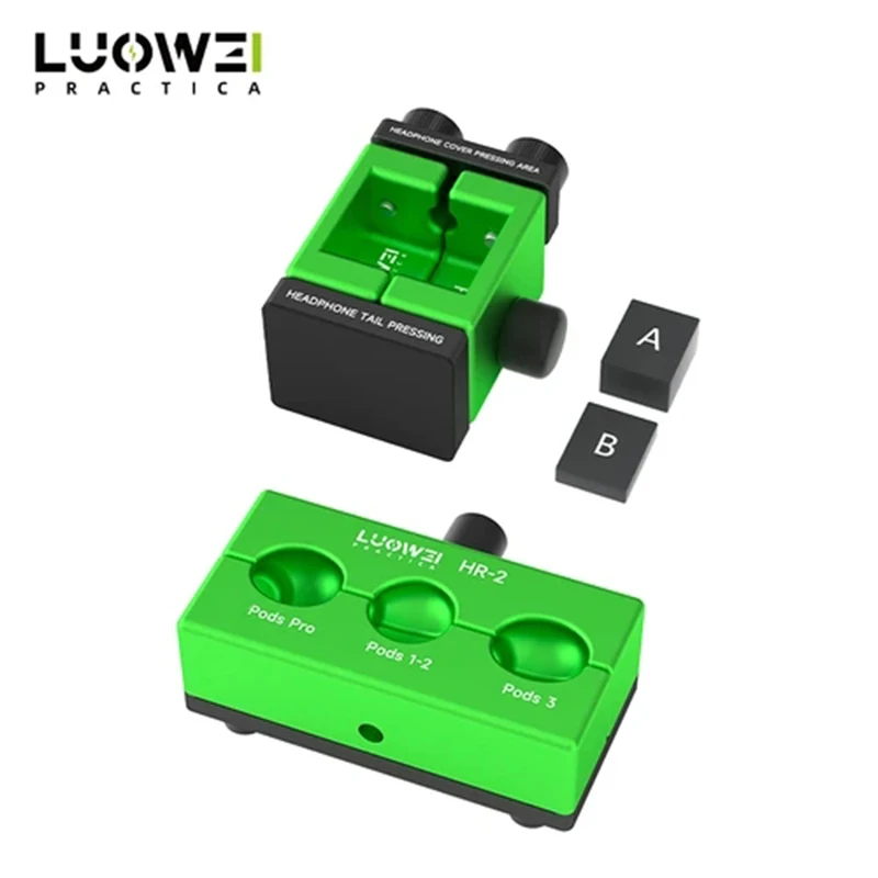 LUOWEI LW-HR Multi-functional Earphone Repair Fixture for AirPods Face Cover Opening Battery Removal Tail Holding Pressure Clamp