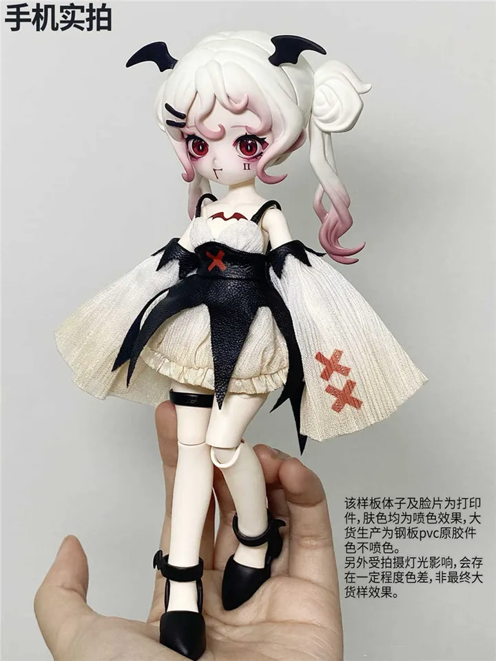 XiDonDon Nyssa Serie Pesadilla – Figura De Acción Gótica 1/12 Con Caja Sorpresa, Edición Oculta Zombi Novia (Set Completo De 6)