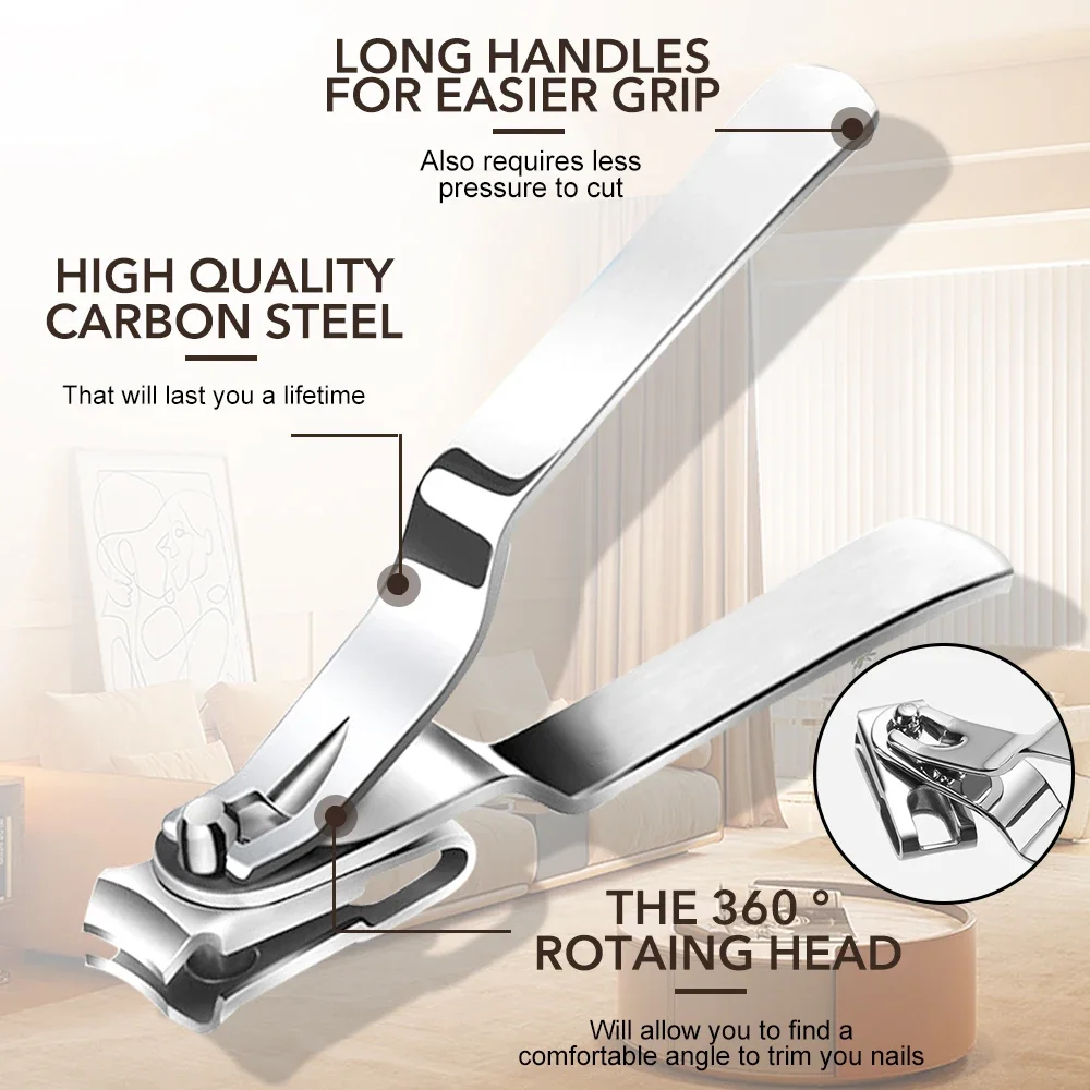 2 حجم 360 درجة مانيكير باديكير أداة تدوير قطب مقص المتقلب أظافر تو مسمار أظافر المقص القاطع أدوات القطع