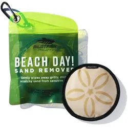 Beach Essentials Sand Remover Bag Gentle Skin-Friendly Formula Free of Talc and Fragrance Sand Removal Beach Accessories