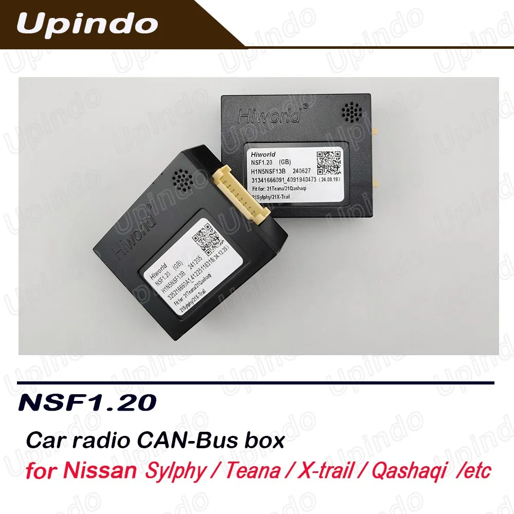Адаптер декодера CAN-Bus Android для Nissan Sylphy Teana Qashaqi X-Trail, аксессуары для автомобильного радиоприемника