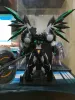 Mjh sentinel getterリニアアクションフィギュア,ブラックモデル,ボックスキット付きロボット玩具,エスケープオートバイ,mg 1/100,新品 4