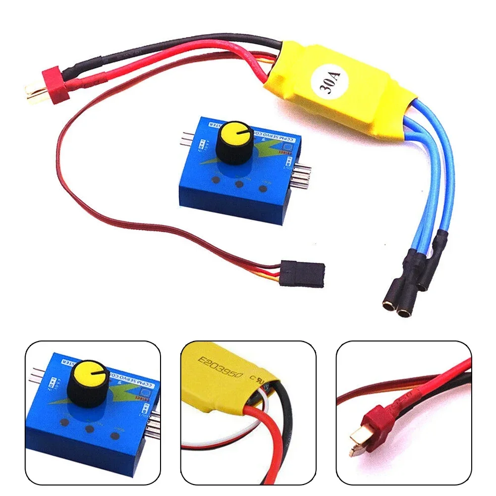 3 Phase Regulator Controller Replacement 32X24X7mm 4V-16V High-Power Brushless Motor Governor Motor Speed Regulator