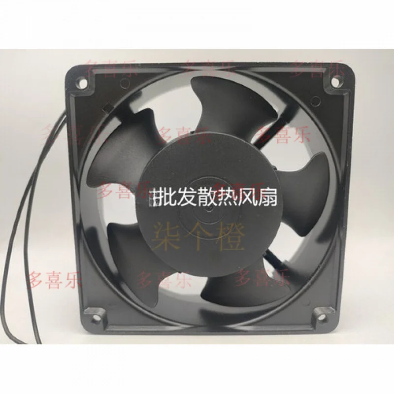ZMZM     1 PCS   for HABOR FAN Fan 4C-230HB 230V 12CM 12038 2 wire Aluminum frame cooling fan