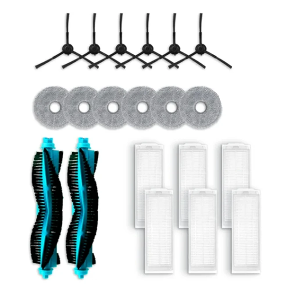 B47B-Запасные части, аксессуары для пылесоса Cecotec Conga 11090, Spin Revolution, основная боковая щетка, HEPA-фильтр, накладка для швабры