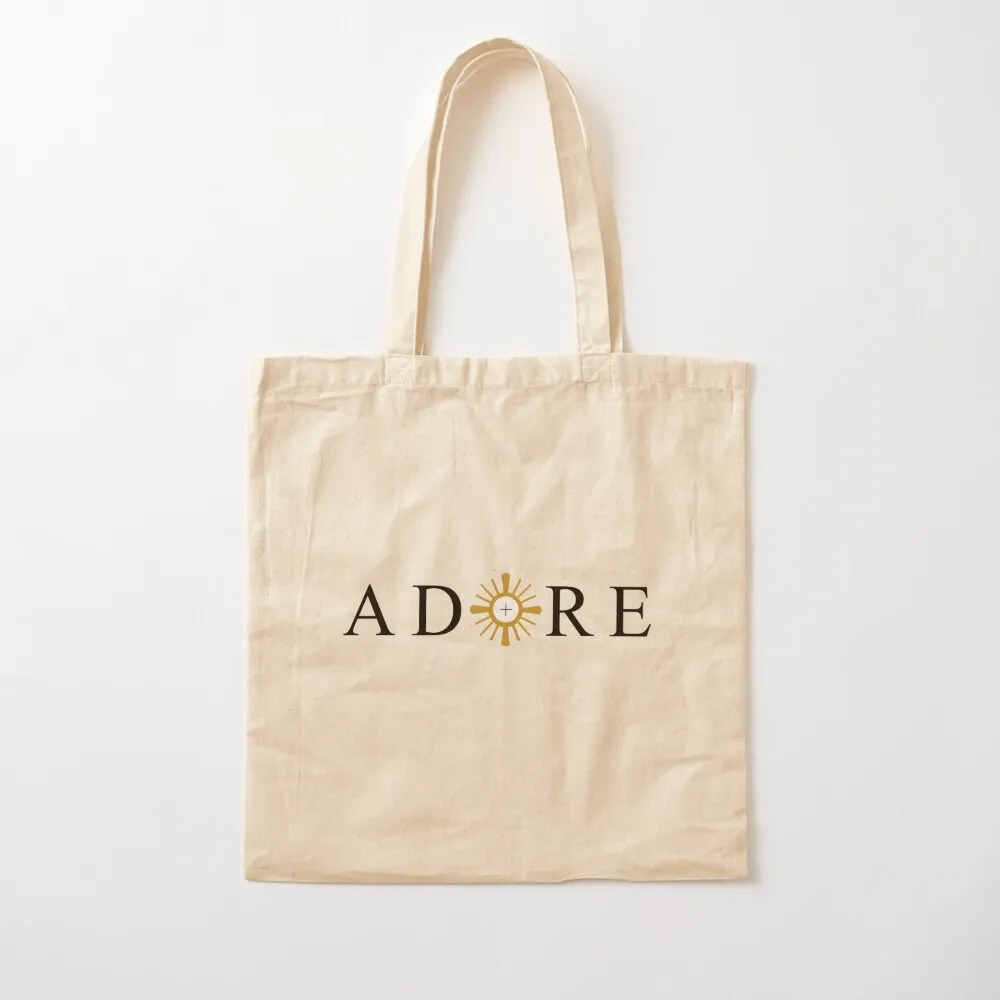 

Adore — Catholic Adoration Tote Bag women bag Cloth bag Shopping bags hand bags