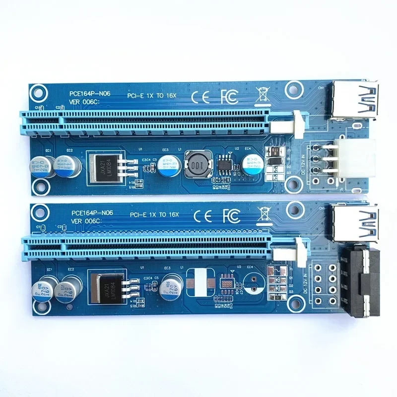 Extensor PCI Express 1X a 16X, cabo USB 3.0, placa riser PCI-E de 60 cm, adaptador PCIe para placa gráfica GPU
