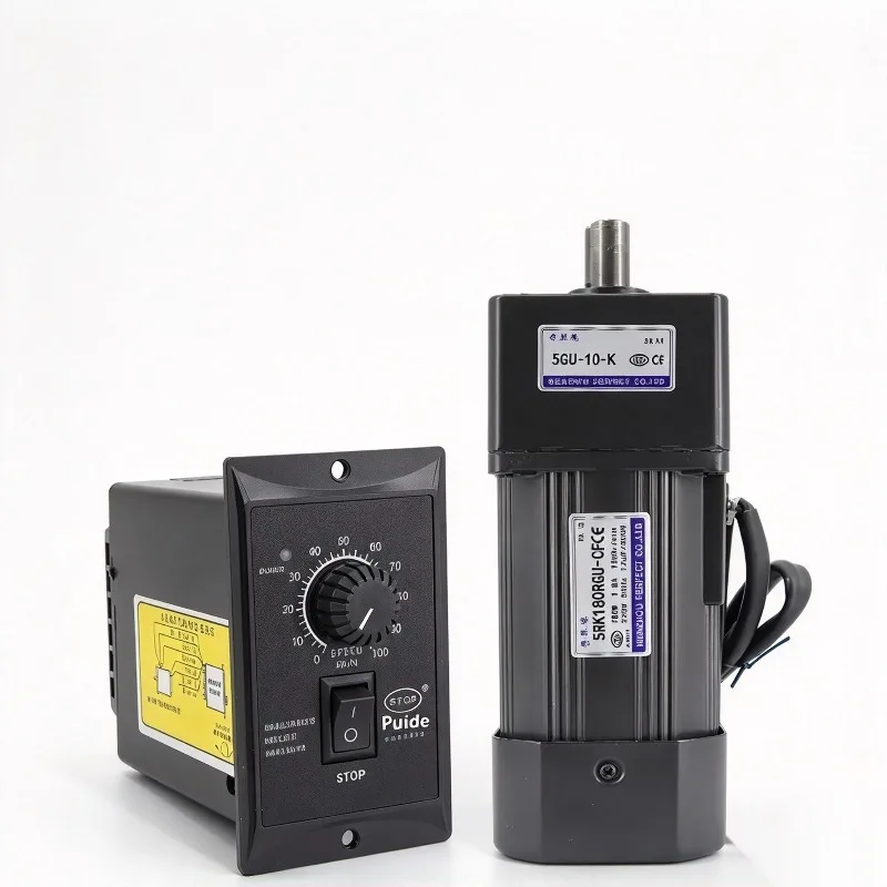 180W 5RK180RGU-CF 220V Small Speed-regulating Motor with Metal Gear, Conveyor Belt, High Power, Low-speed Motor with High
