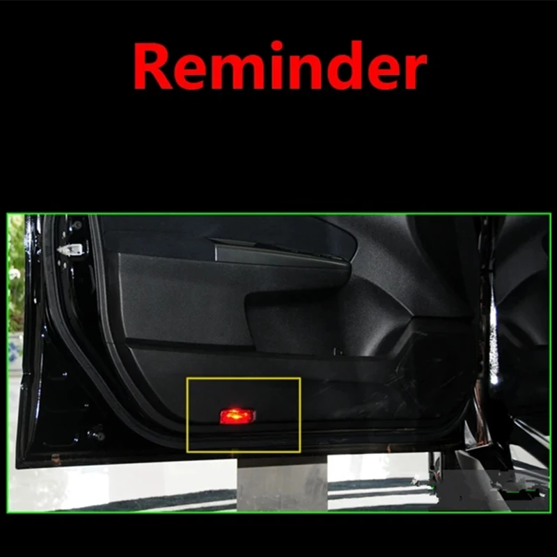 2Pcs LED Projector Accessories Car Door HD Ghost Shadow Courtesy Lights For Subaru Forester 2008 2009 2010 2011 2012