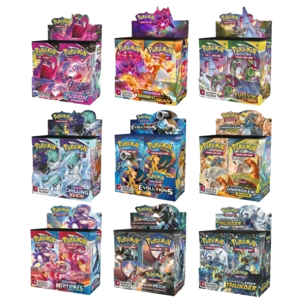 Fun 360 Stuks Pokemon Kaart TCG Scarlet & Violet Prismatische Evolutions 151 Prisma 36 Pack Pokemon Booster Box Collectible Tradiner kaart - afbeelding 2