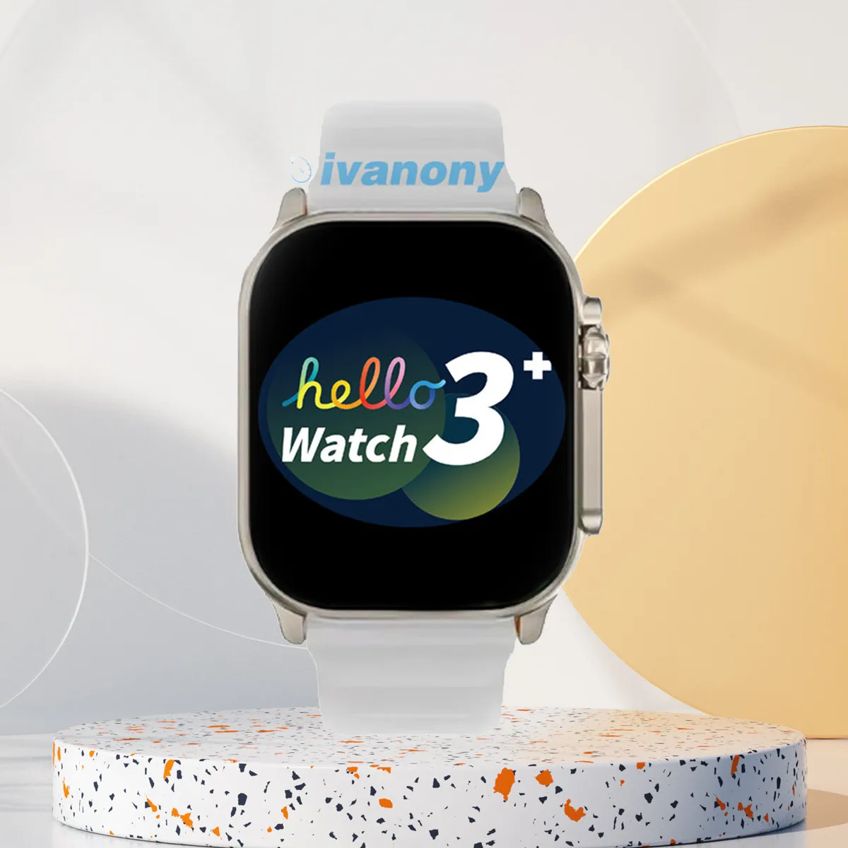 

Смарт-часы Ivanony Hello 3 Plus Ultra Amoled, 49 мм, 4 ГБ/ROM, Bluetooth-вызов, уведомление WhatsApp, фотоальбом, мужские умные часы