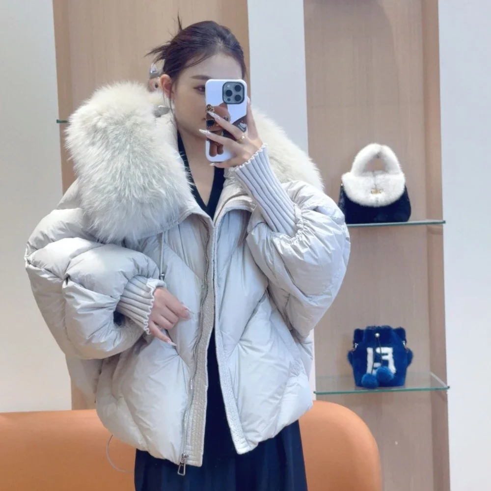 OFTBUY Veste d'hiver femme manteau de fourrure véritable veste Demi-saison pour femmes critiques coréennes de nombreuses vêtements pour filles nouveau dans des vestes et des vestes