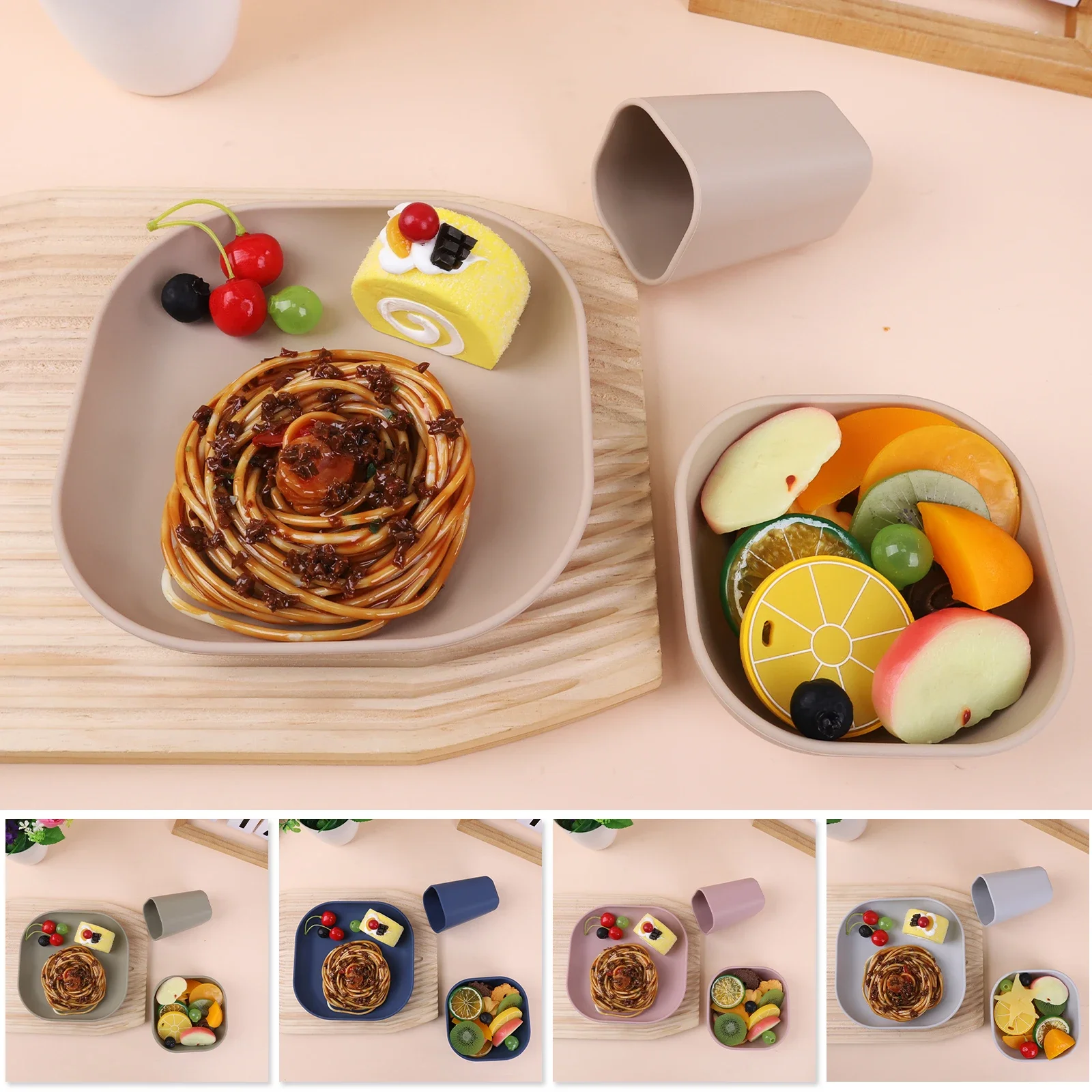 3-Piece Silicone Di… - image