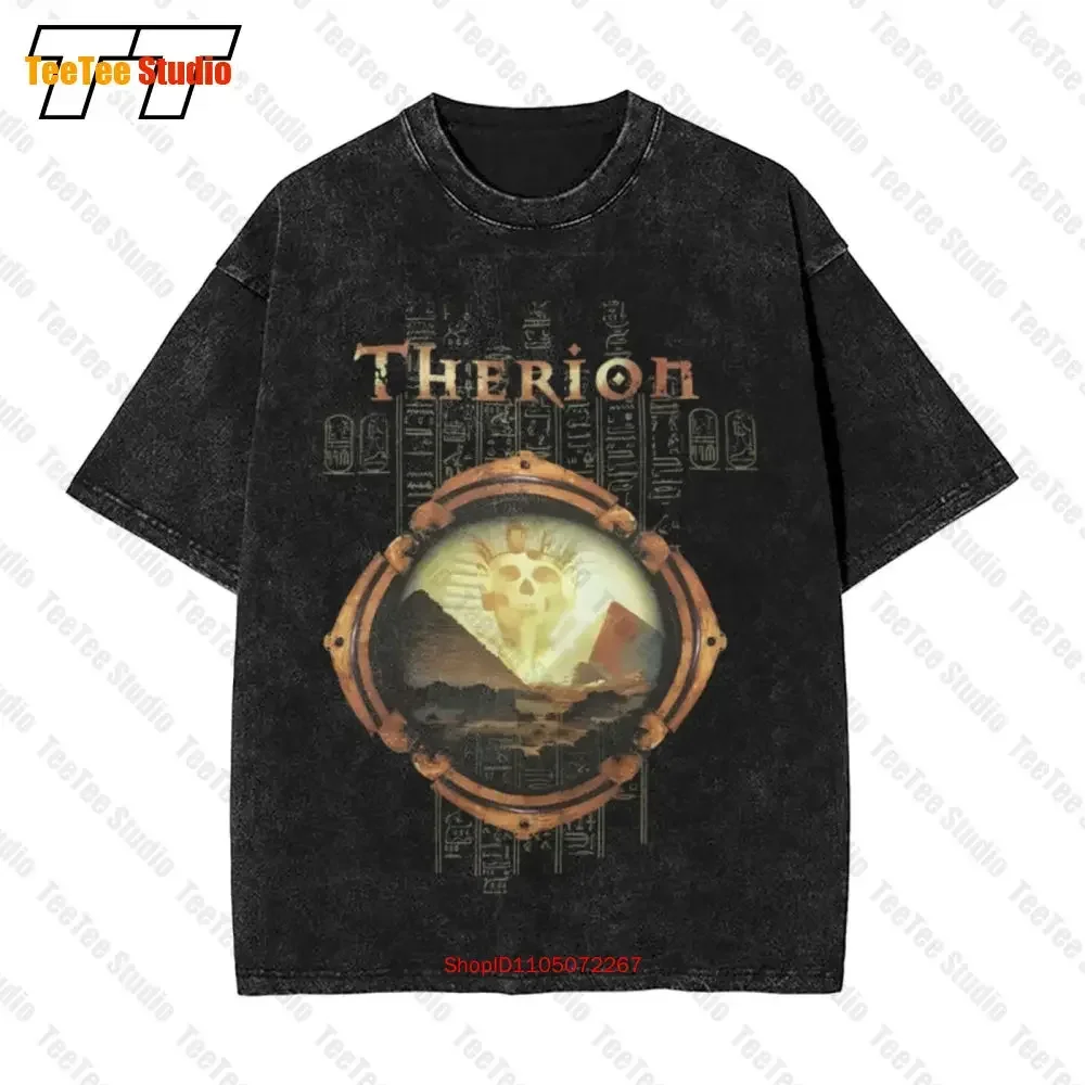 Therion 2005 Vintage Oversized T-Shirt Official Adult Mens Black New M L A5CH