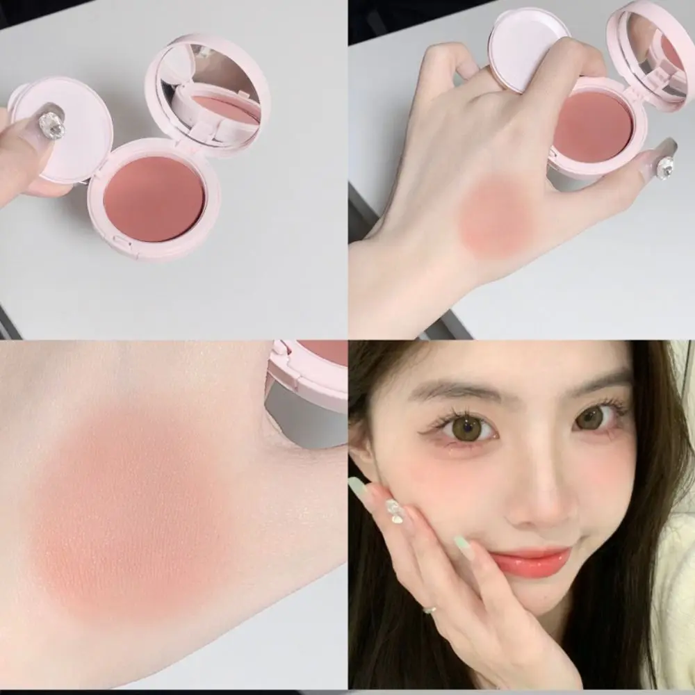 Lasting Air Cushion Blusher New Potato Rubor Brighten Cheek Rouge Blusher Shading Matte Make-up Cosmetics Lip Cheek Eye