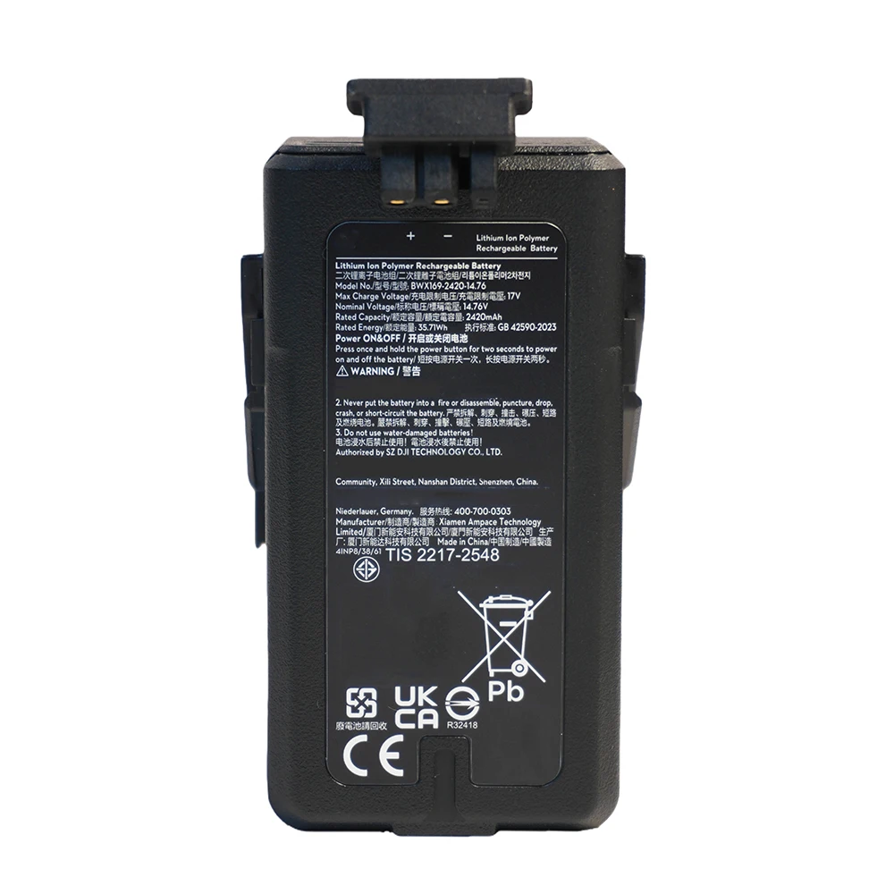 7XINbox Original 2420mAh Battery Avata Intelligent Flight Drone For DJI Avata Combo FPV Drone Accessories