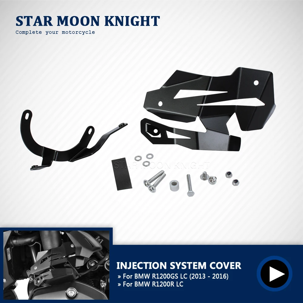 For BMW R1200GS LC 2013 - 2016 R1200R LC R 1200 GS R Motorcycle Fuel Injection System Cover Throttle Body Guards Protector Cover