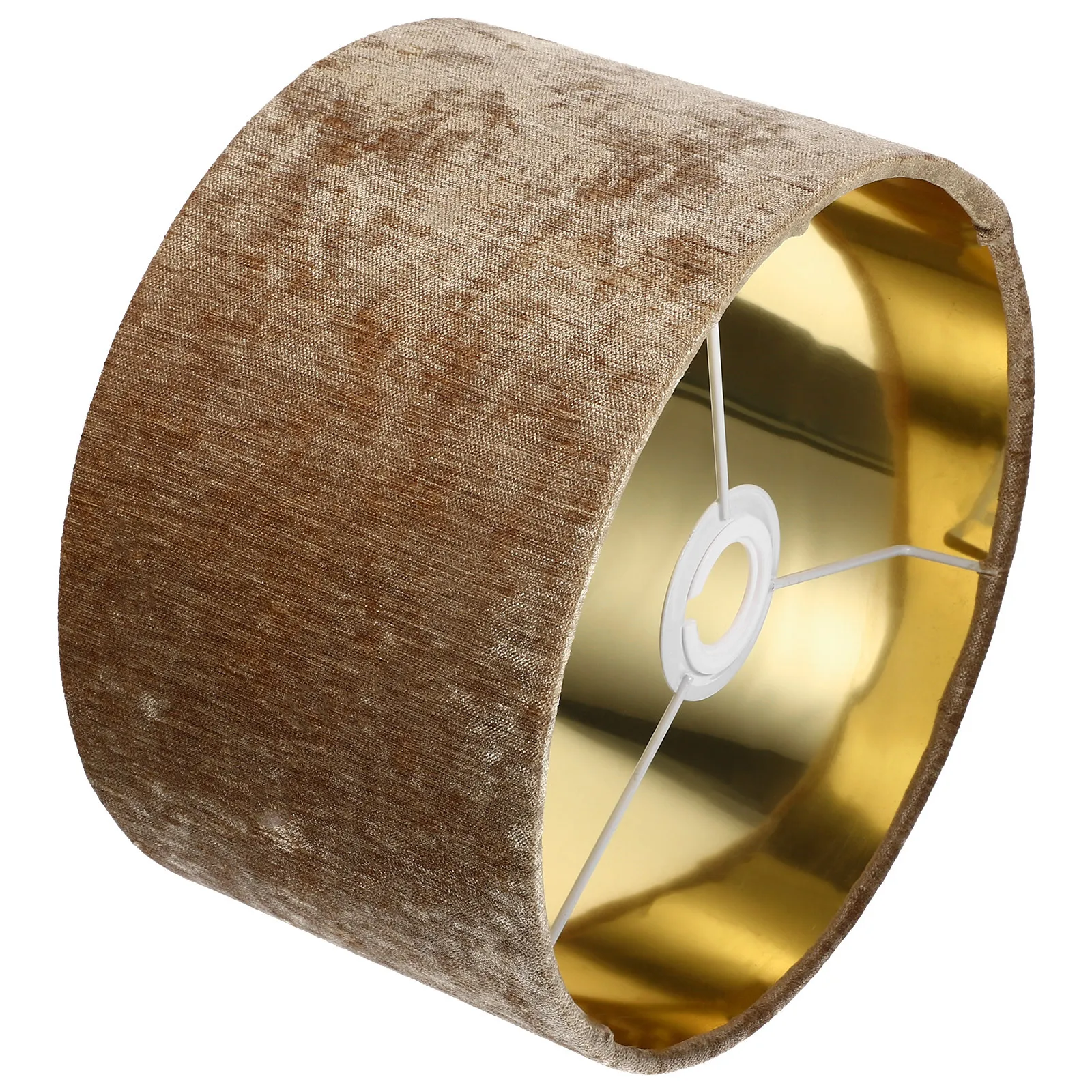 غطاء مصباح قماش معدني ضوء الناشر للمنزل مكتب غرفة نوم طاولة الدراسة الطابق لمبة مكتب ظلال استبدال الزخرفية