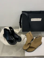 Women Black High Heels Party Peep Toe Boots Stilettos Jazz Dance For Street Sexy Stilettos Popular Brand Lady Summer Sandals