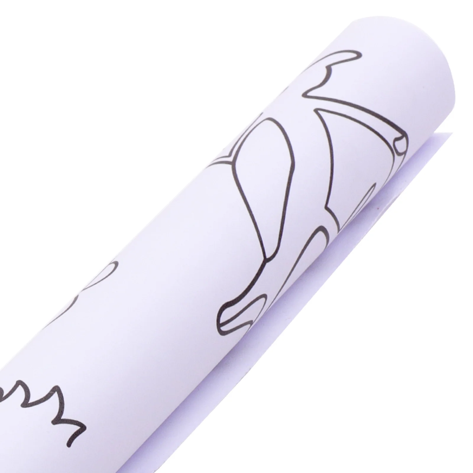 1 ロール画用紙ロール落書きアート DIY 着色ポスター絵画トレーシングペーパースケッチ用品パーティー