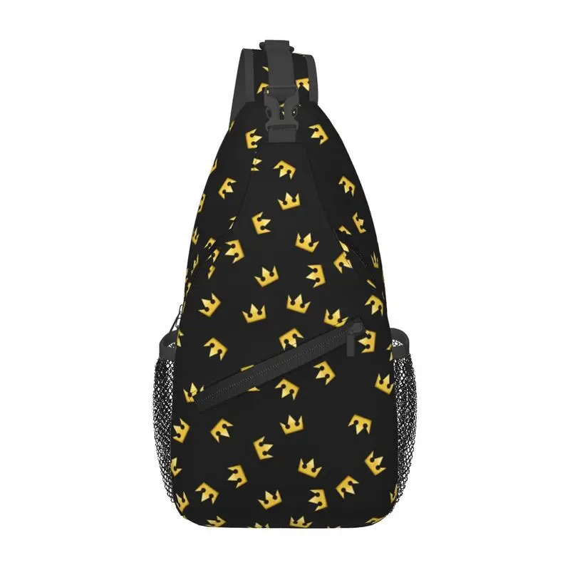 

Customized Anime Game Kingdom Hearts Sling Bags for Men Cool Shoulder Crossbody Chest Backpack Traveling Daypack