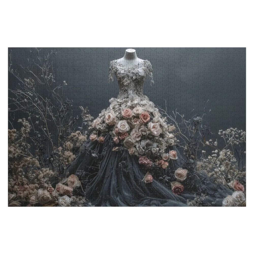 Elegance in Full Bloom Jigsaw Puzzle Game Children Anime Custom With Photo Customized Kids Gift Puzzle