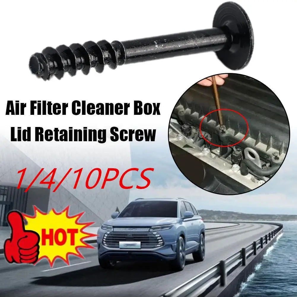 

1/4/10PCS Black Air Filter Cleaner Box Lid Retaining Screw for VW AUDI Seat X-Type Vauxhall