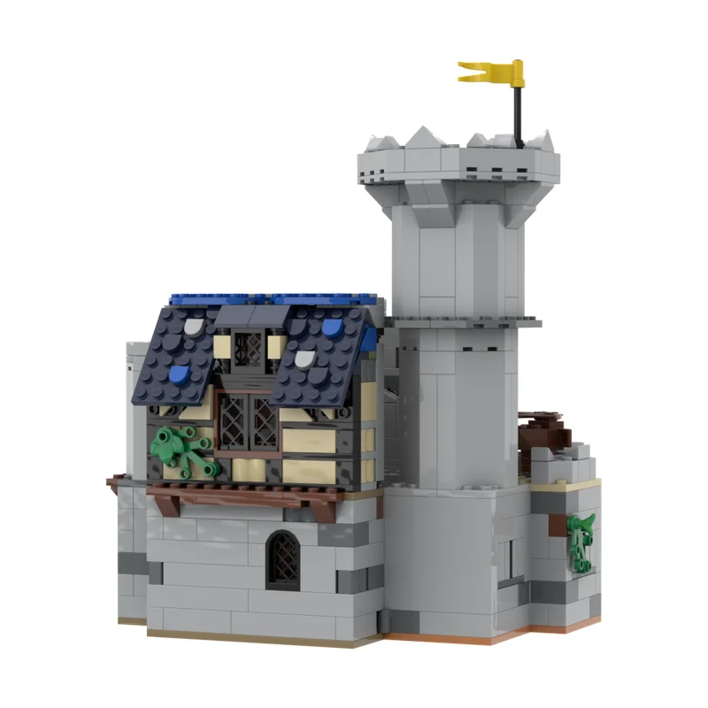 788ピース シティエンジニアリング 31168 サーペントロードの拠点 MOC カスタマイズモジュラービルディングブロック 人気DIYおもちゃ 誕生日プレゼント