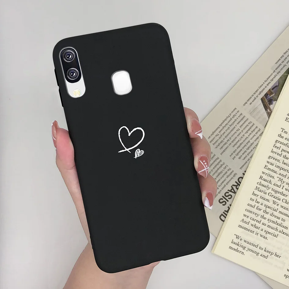 For Samsung Galaxy A40 Phone Cases Fashion Cute Girl Heart Case Cover For Coque Samsung Galaxy A40 A 40 SM-A405F 5.9\