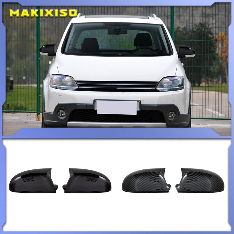 

Rearview Mirror Cover Wing Mirror Caps Case Horn Fit For VW Golf MK5 GTI 2003 - 2009 Jetta 5 Passat B6 B5.5