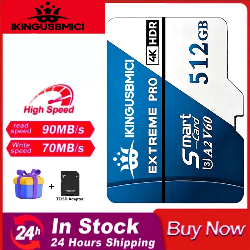 Memory Card SD Cards TF Cards Micro TF SD Card 32GB 128GB 256GB 512GB Speed Boost U3 Full HD for Driving Recorder Smartphone