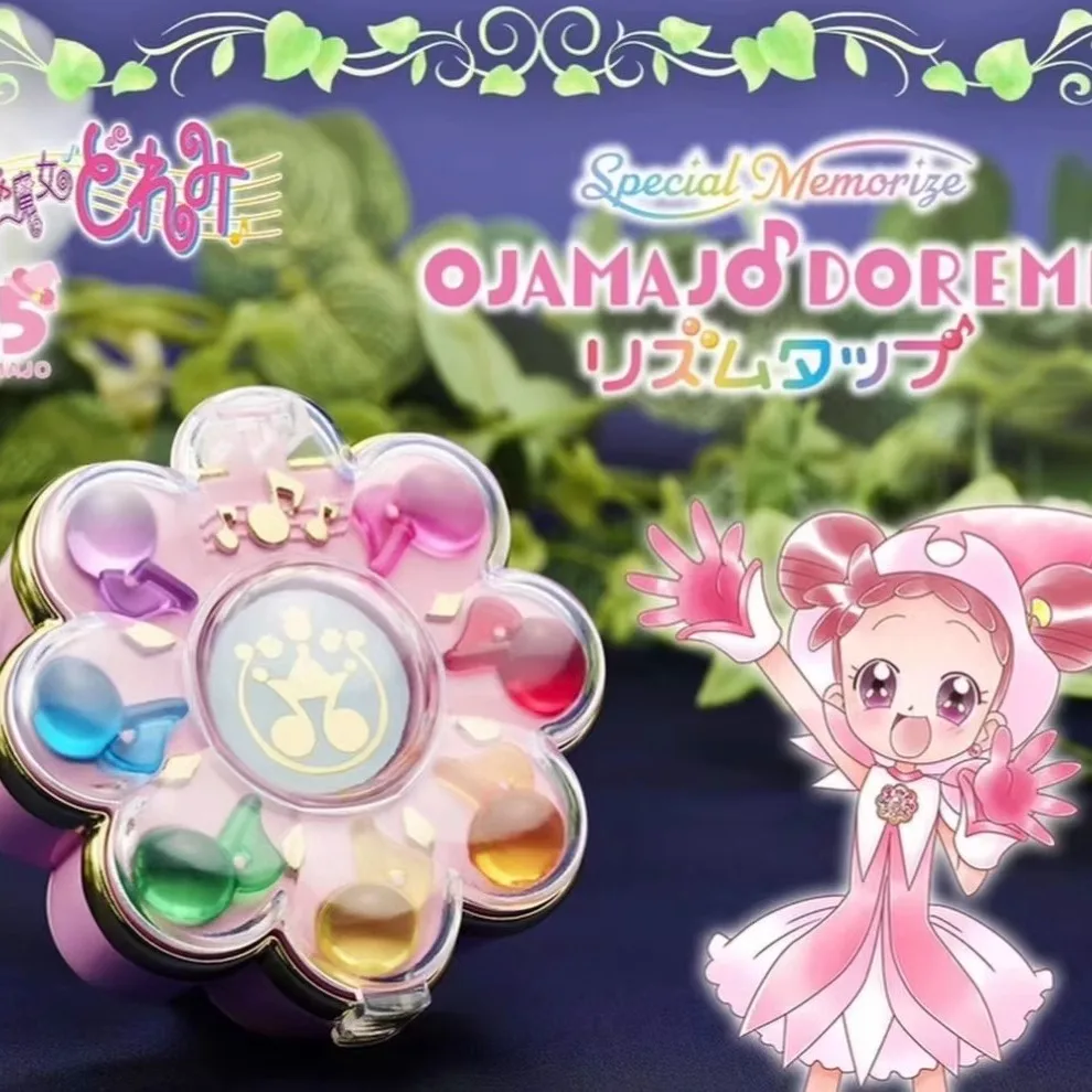 Authentic Bandai Doremi Transformation Device - 2nd Gen Flower Changer With Sound & Light (Japanese Version)