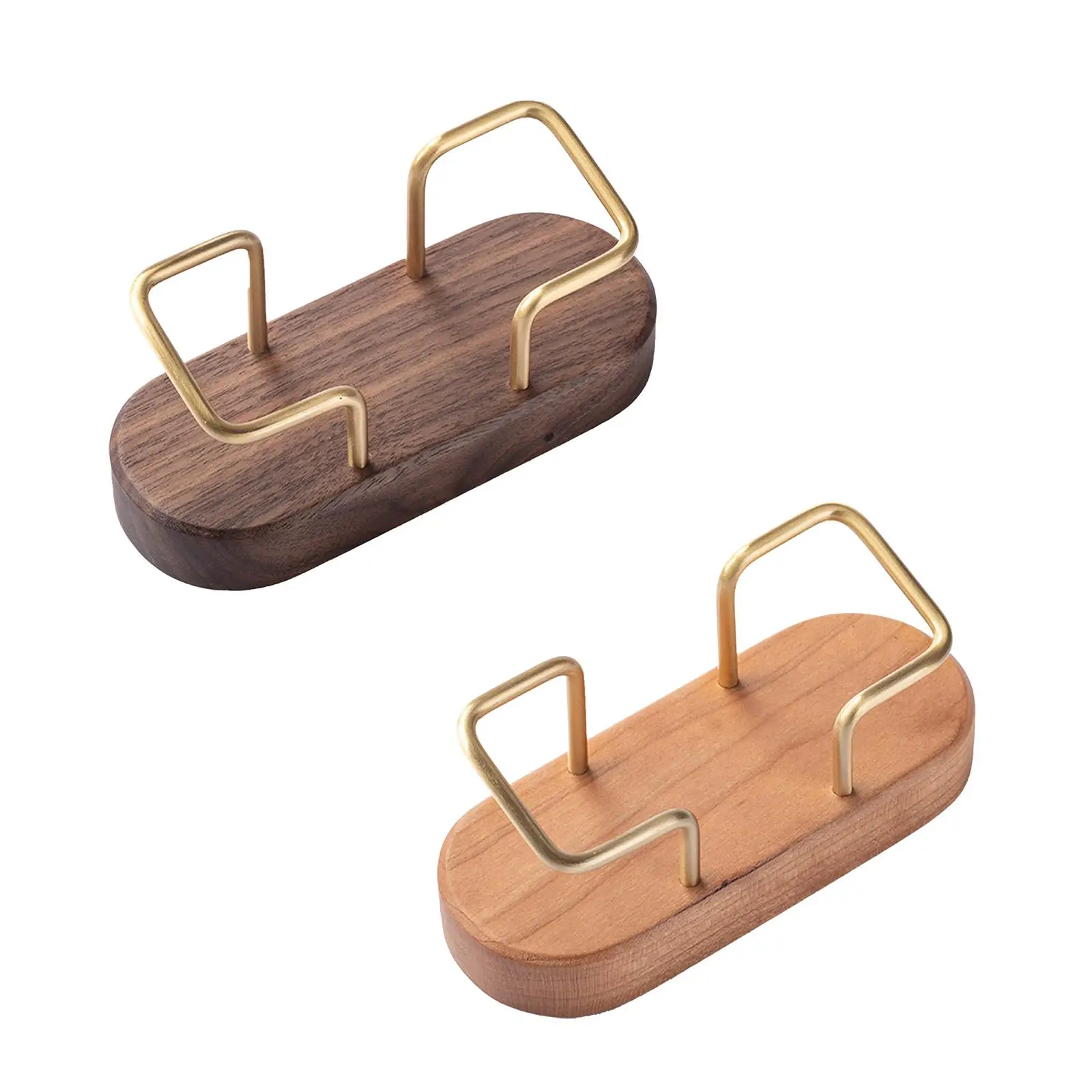 

Wooden Business Card Holder Creative Stand for Tabletop Counter Enterprises