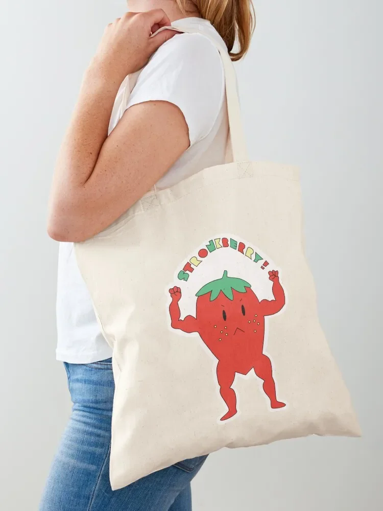 Stronkberry Tote Bag Big bag women bag for beach Handbags women female