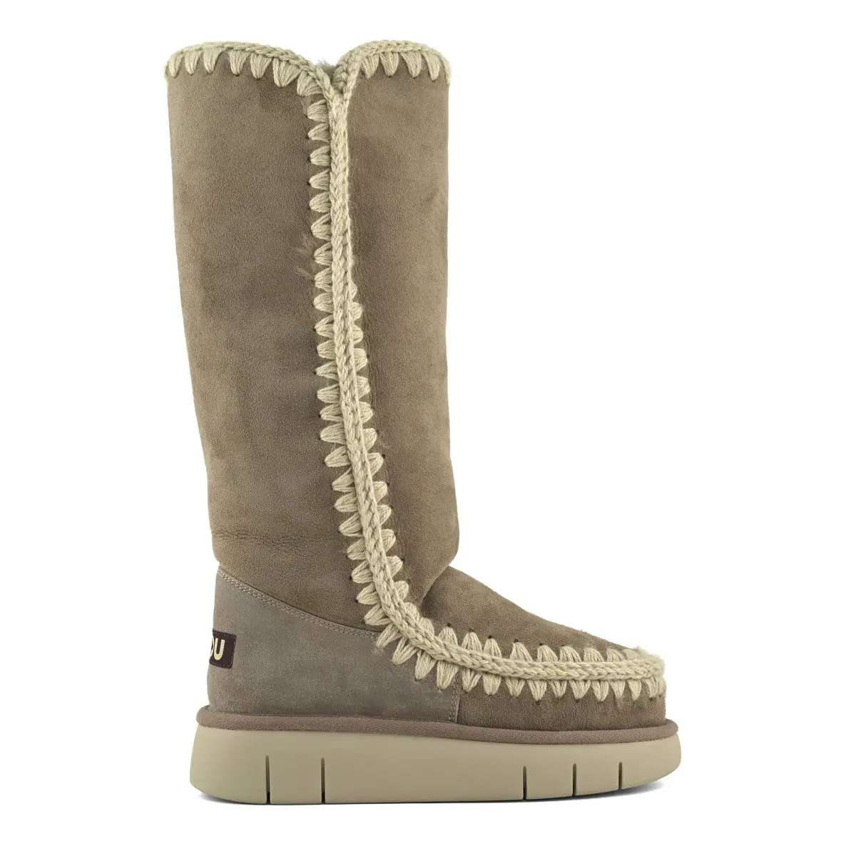 

women winter snow boots eskimo Bounce 40 original sheepskin flats 5cm platform ladies fashionable wear-resistant tall boot