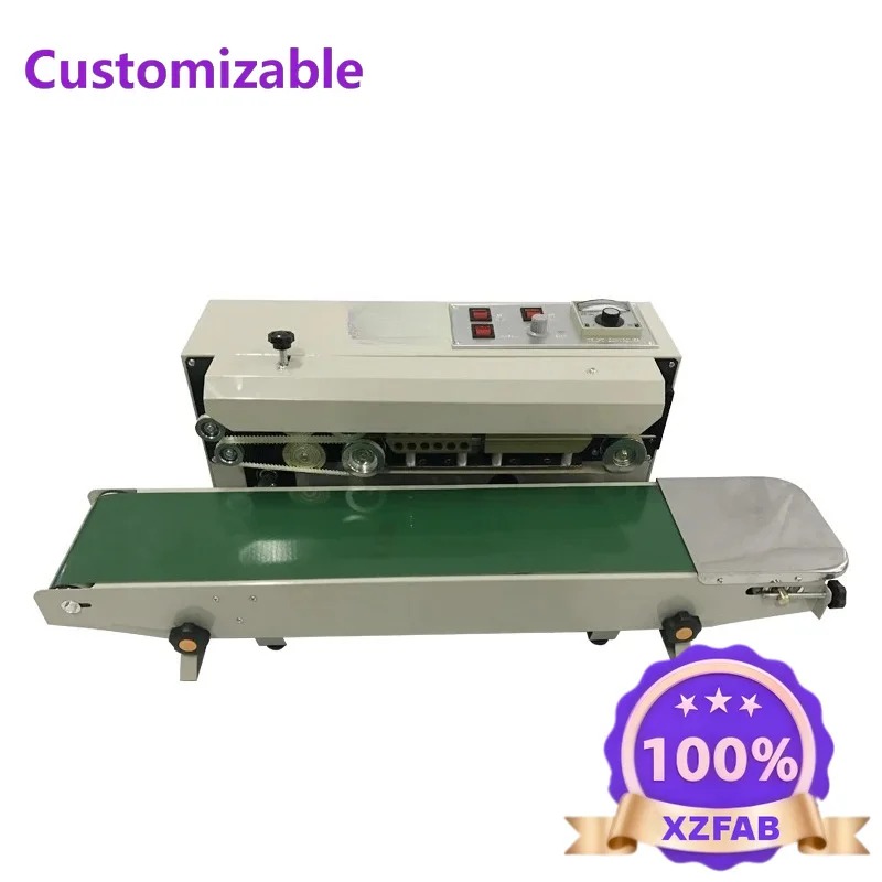 Factory Direct 2026 FR-900  Horizontal continuous automatic heat sealing machine for PE bags of aluminum foil bags