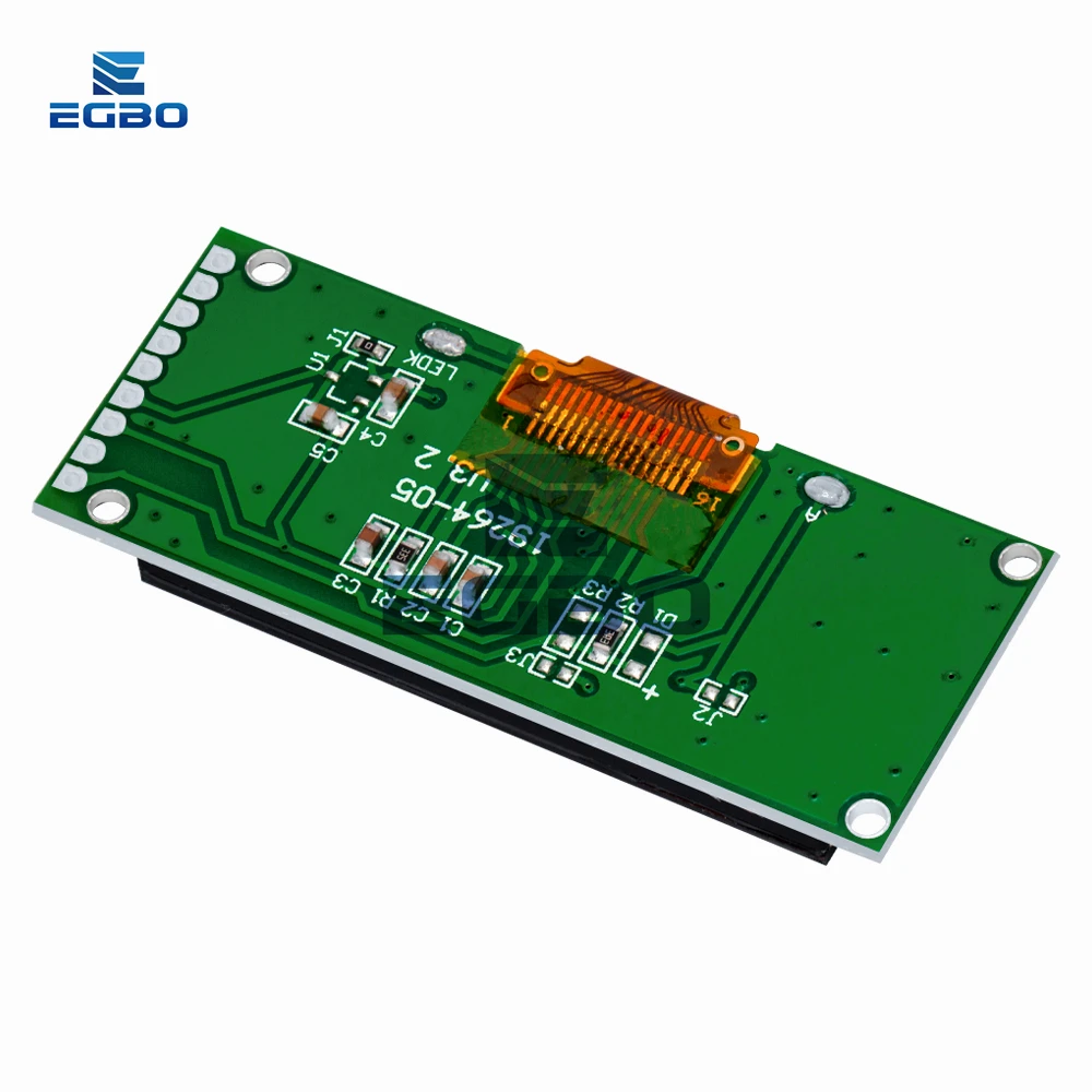 LCD19264 192*64 192X64 وحدة مصفوفة بيانية LCD شاشة عرض 3.3-5 فولت LCM المدمج في وحدة تحكم UC1609C مع إضاءة خلفية LED