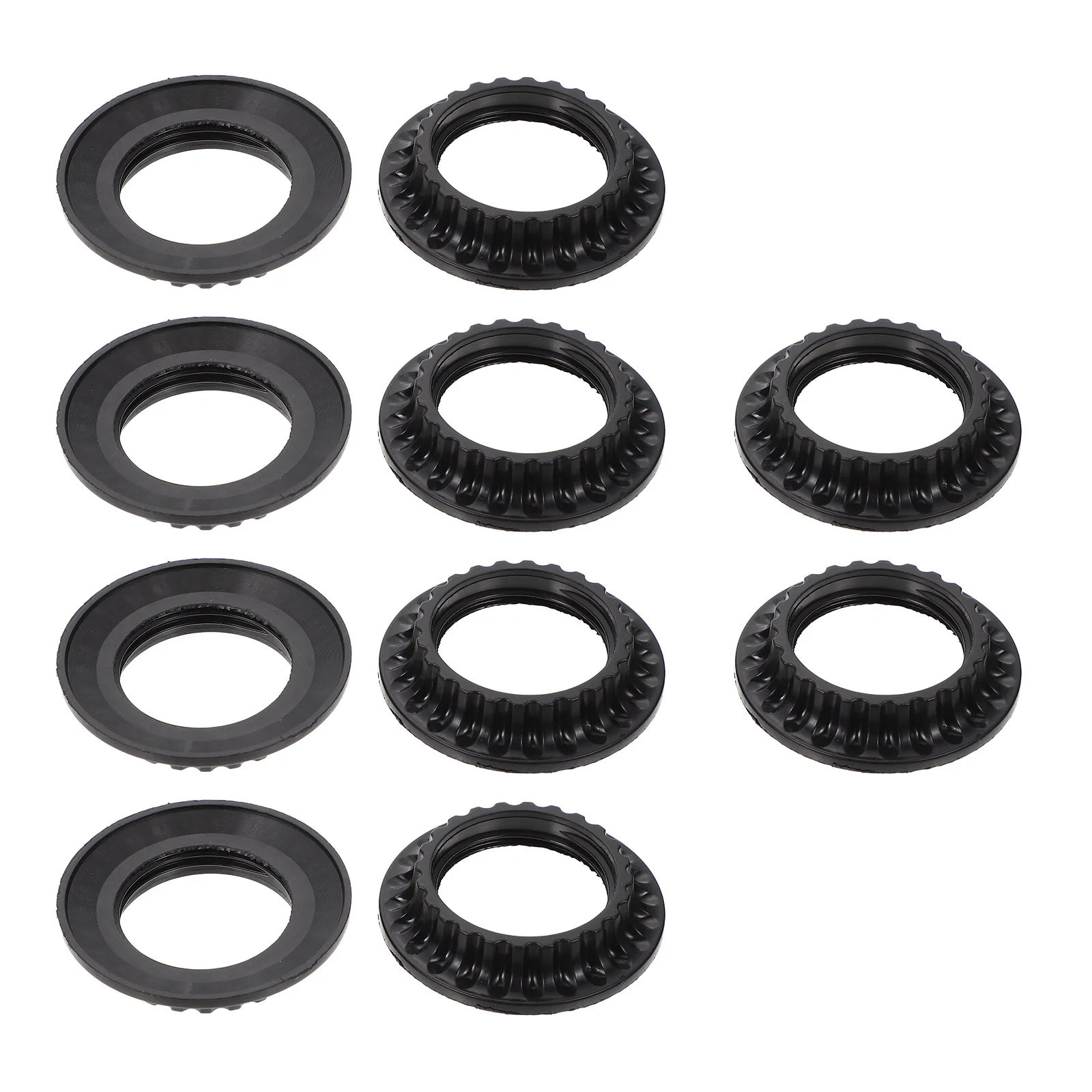 

10Pcs E26 Lamp Fixing Ring Durable Plastic Holder Circle DIY Light Accessory Practical Fixator Lamp Holder Ring