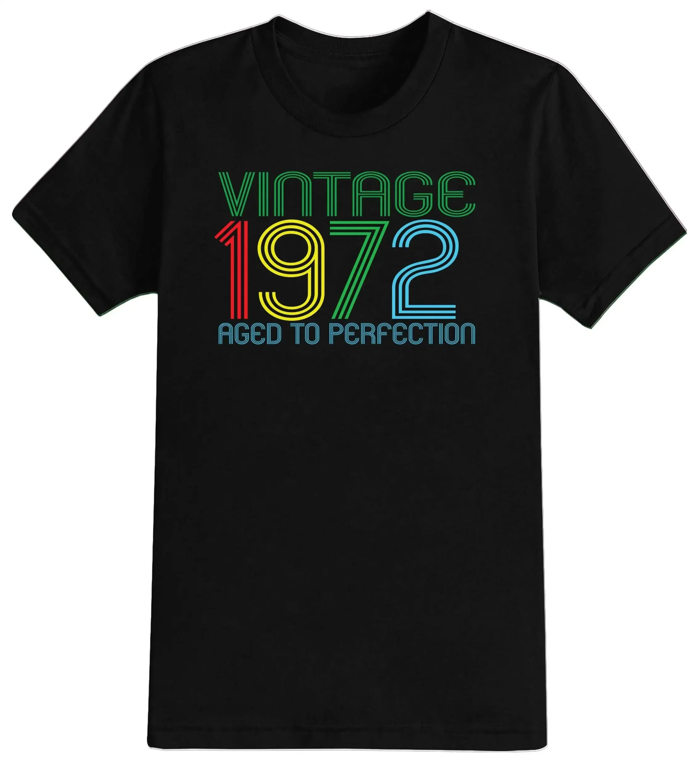 50th Birthday Fifty s Year 1972 Vintage Aged To Perfection Mens T Shirt Funny Present 50 Years Old 2023