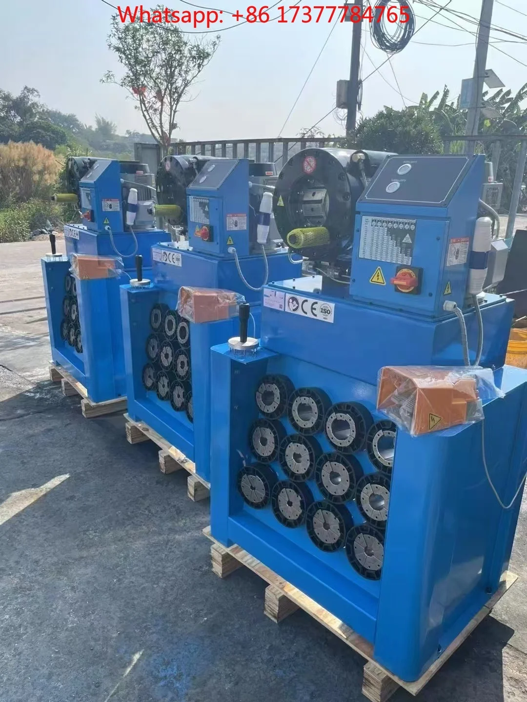 Hydraulic Hose Crimping Machine P32 Best Quality with Quick Change Tool Dies Rack Good Price