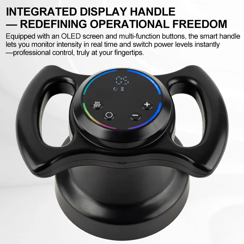 Jinkairui Home Handheld Roller Massager, Vibration Beauty Roller Massager for Body Relax & Skin Contouring