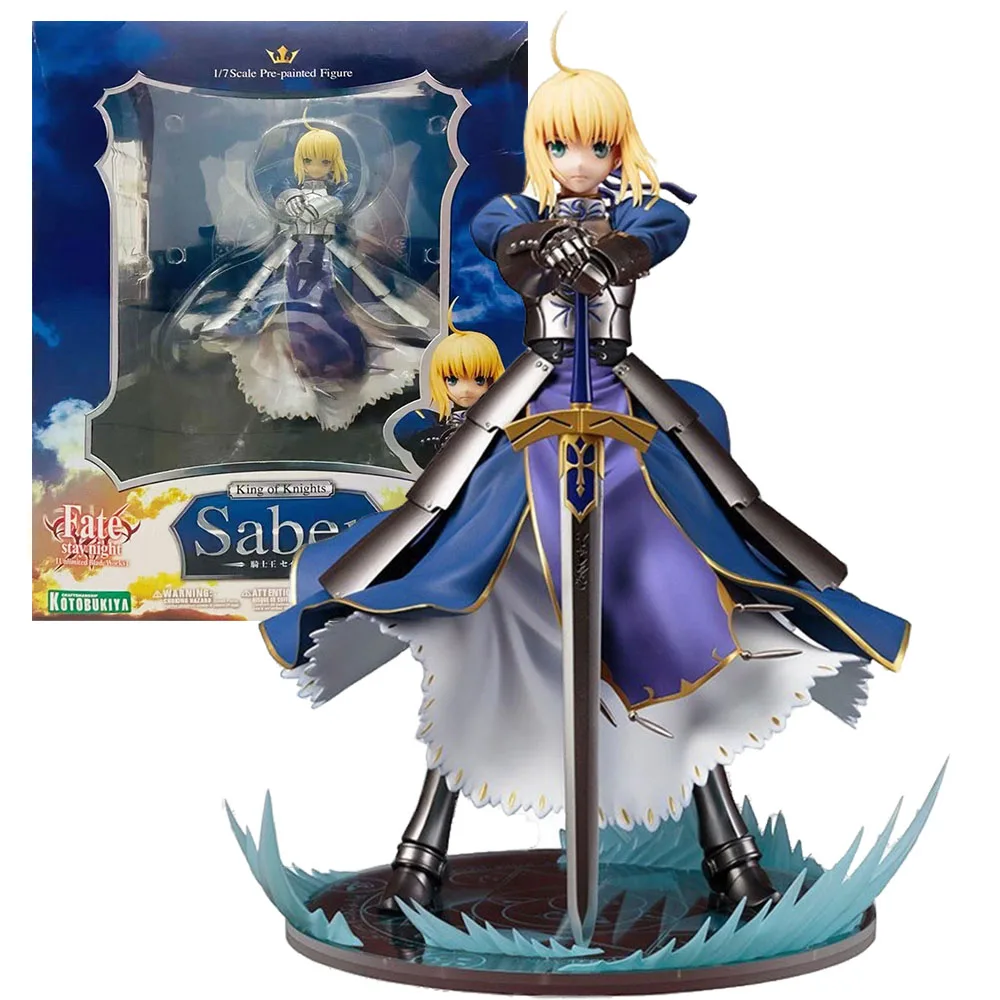 

23CM Altria Pendragon Figure Anime Fate Stay Night Unlimited Blade Works Golf Cool Model Toy Gift Collection Ornaments PVC 1/8