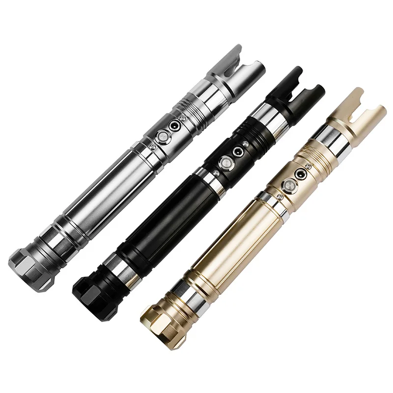 

DO27 Metal hilt Smooth swing heavy dueling RGB/Pixel 26 fonts with 16G SD card lightsaber with 1Inch