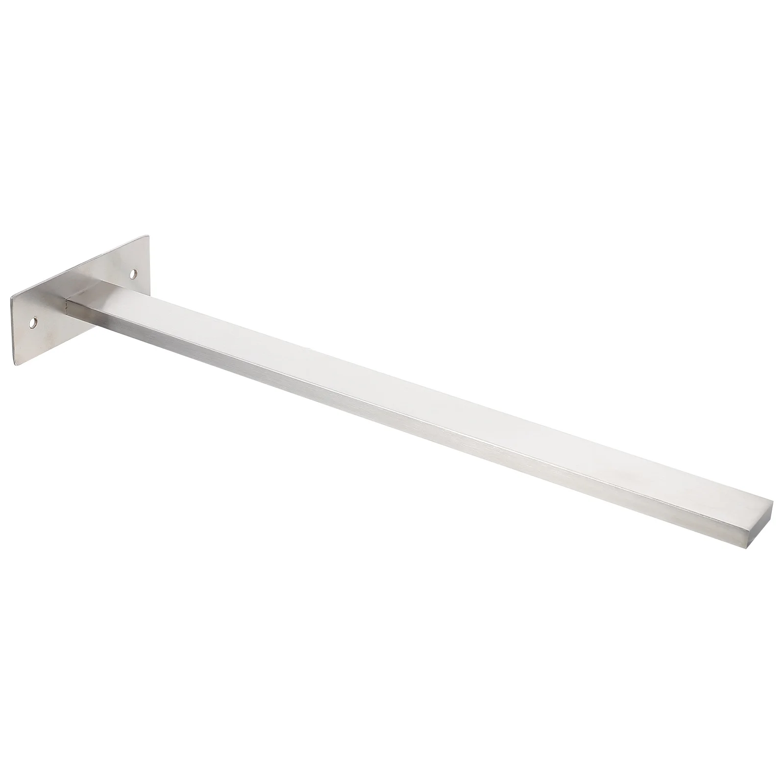 

Stainless Steel Towel Rack 304 Wall Mounted No Punching Hanging Storage Holder Lightweight Double Bar Hanger for Bathroom Towel