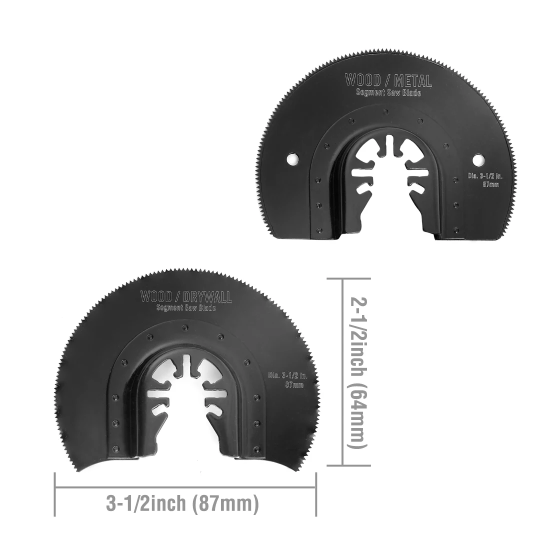 WORKPRO 23PCS Multi Oscillating Saw Blades for Metal wood Quick Release Saw Blades Multitool Saw Blades