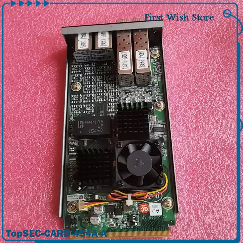 4 Optical Port 4 Electrical Port Expansion Module TopSEC-CARD-4S4A-A