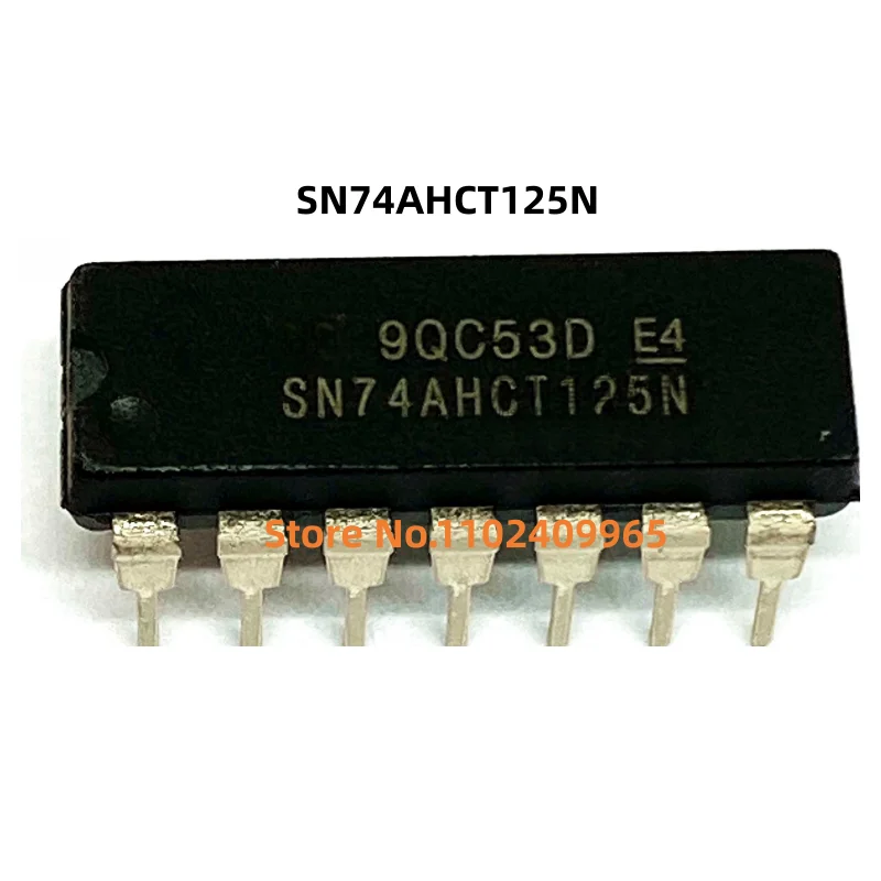 5pcs/lot   SN74AHCT125N    DIP-14 SN74AHCT125      100% New