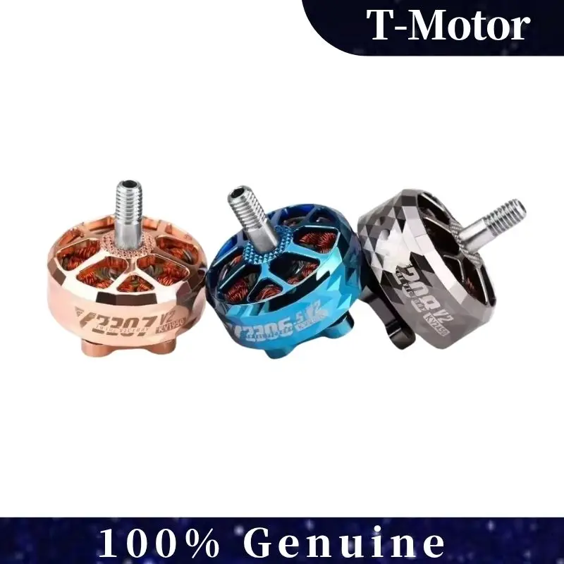

T-MOTOR Новый бесщеточный двигатель VELOX VELOCE V2207.5 V2 2550KV 4S 1950KV 1750KV 6S для RC FPV Racing Freestyle Drones