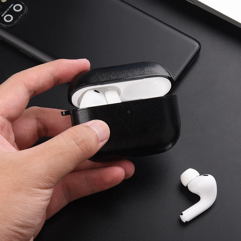 حافظة سماعات أذن Apple AirPods Pro 3 من الجلد Pro3 حافظة واقية لسماعات الأذن