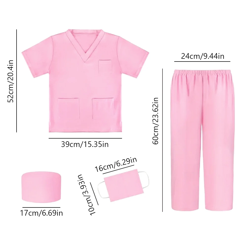 Children's Play House Play Toy Set Doctor Nurse Costume Role Play Props Party Party Dress up Birthday Gift Christmas Gift Halloween Gift Party Gift Holiday Gift